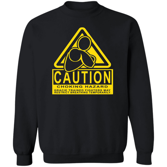 Artichoke Fight Gear Custom Design #7. Choking Hazard. Crewneck Pullover Sweatshirt