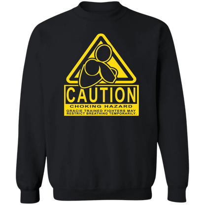 Artichoke Fight Gear Custom Design #7. Choking Hazard. Crewneck Pullover Sweatshirt
