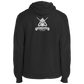 The GHOATS Custom Design #37. Sugar Skull Pool Theme. Fleece Pullover Hoodie
