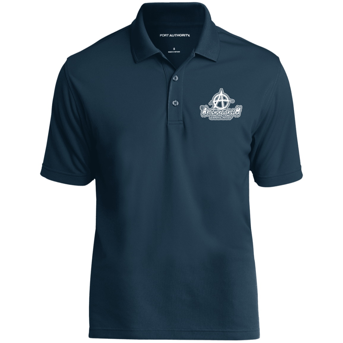 Embroidered Dry Zone UV Micro-Mesh Polo