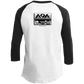 The GHOATS Custom Design. #3 POOL. APA Parody. Youth 3/4 Raglan Sleeve Shirt