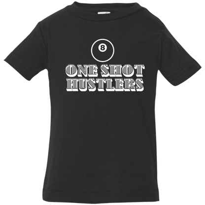 The GHOATS Custom Design. #22 One Shot Hustlers. Infant Jersey T-Shirt
