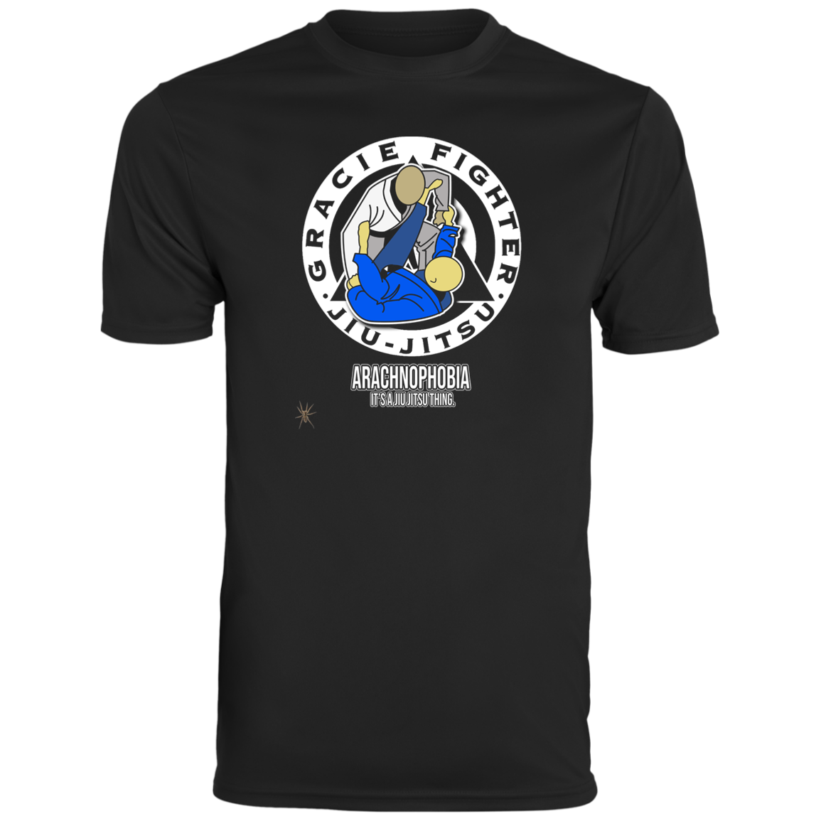 Artichoke Fight Gear Custom Design #1. Arachnophobia: Fear of Spiders. Spider Guard. It's a Jiu Jitsu Thing. Youth Moisture-Wicking Tee