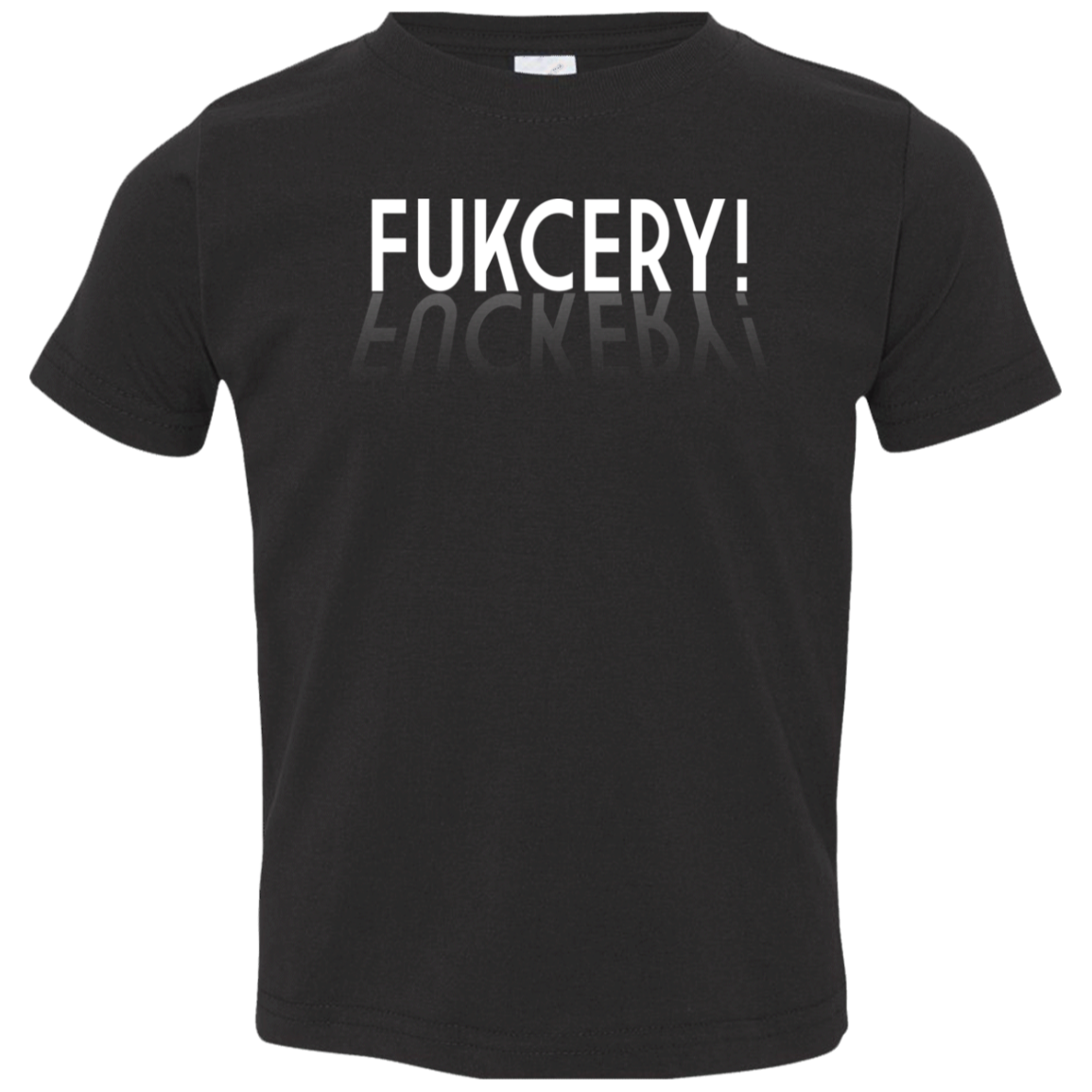 ArtichokeUSA Custom Design. FUKCERY. The New Bullshit. Toddler Jersey T-Shirt