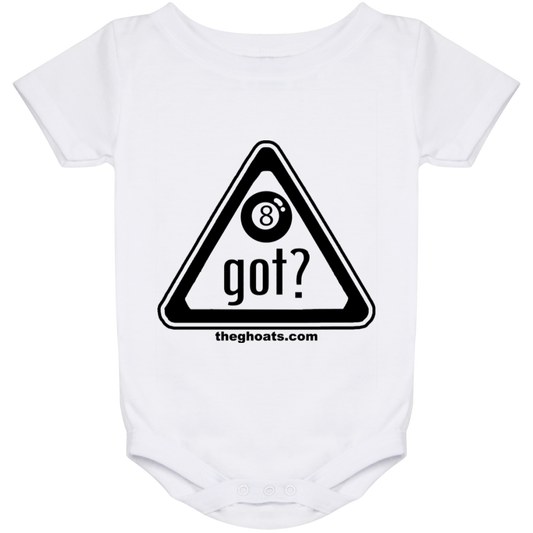 The GHOATS Custom Design. #40 Got Game? / Guess Not. Baby Onesie 24 Month