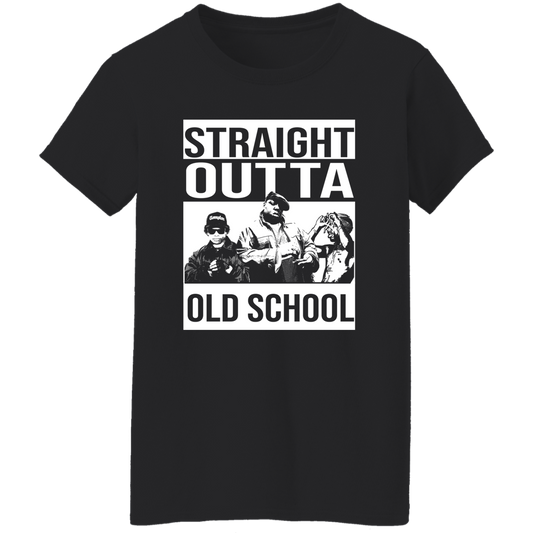 ArtichokeUSA Custom Design. Straight Outta Old School. The GOATs of Rap. Ladies' 5.3 oz. T-Shirt