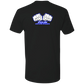 OPG Custom Design #3. Blue Tees Blues Brothers Fan Art. 100% Ring Spun Combed Cotton T-Shirt