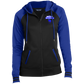 OPG Custom Design #3. Blue Tees Blues Brothers Fan Art. Ladies' Sport-Wick® Full-Zip Hooded Jacket