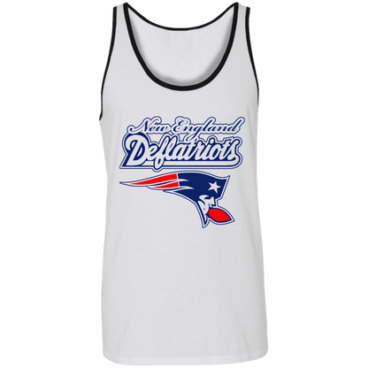 ArtichokeUSA Custom Design. New England Deflatriots. New England Patriots Parody. Unisex Tank