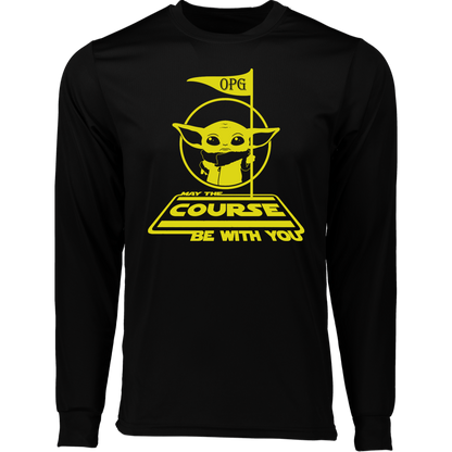 OPG Custom Design #21. May the course be with you. Parody / Fan Art. 100% Polyester Moisture-Wicking Tee