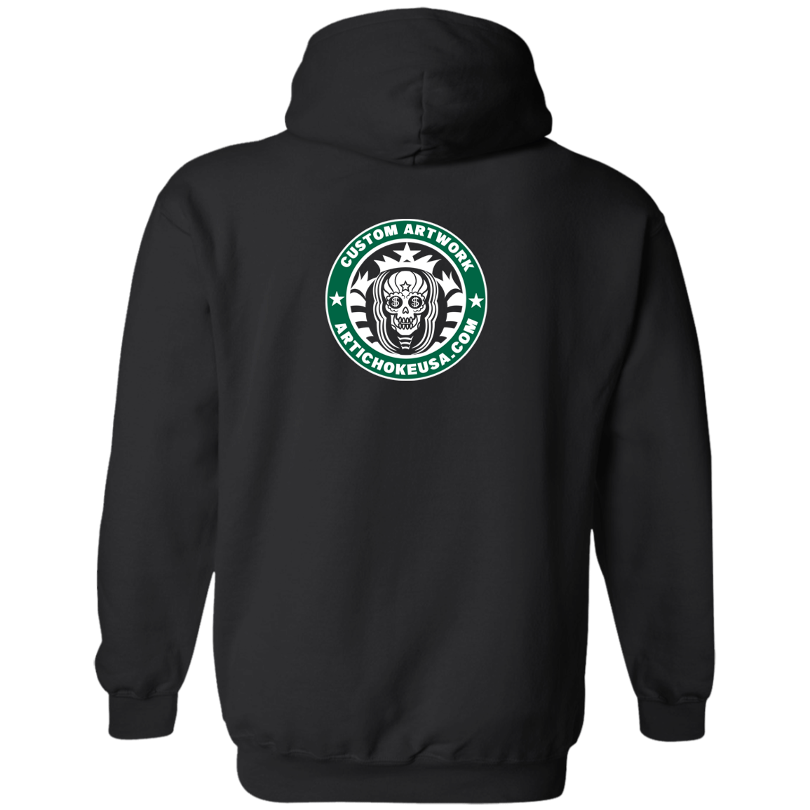 ArtichokeUSA Custom Design. Money Can't Buy Happiness But It Can Buy You Coffee. Basic Pullover Hoodie