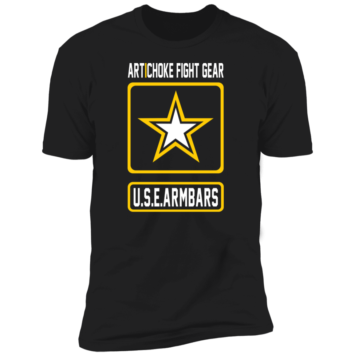 Artichoke Fight Gear Custom Design #2. USE ARMBARS. Ultra Soft T-Shirt