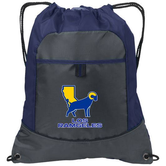 ArtichokeUSA Custom Design. Los Ramgeles. Fan Art. Pocket Cinch Pack
