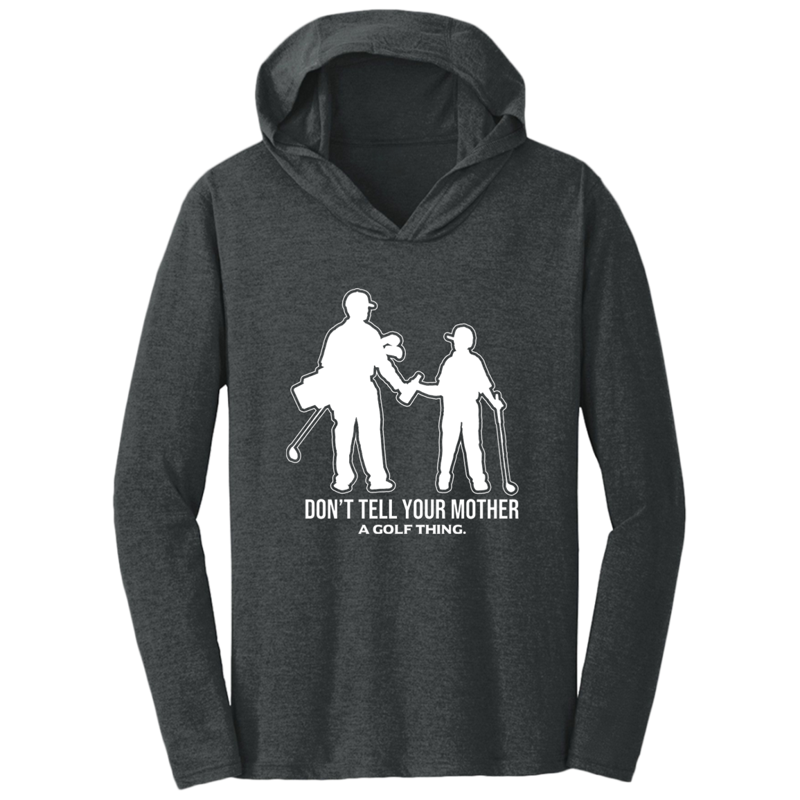 OPG Custom Design #7. Father and Son's First Beer. Don't Tell Your Mother. Triblend T-Shirt Hoodie