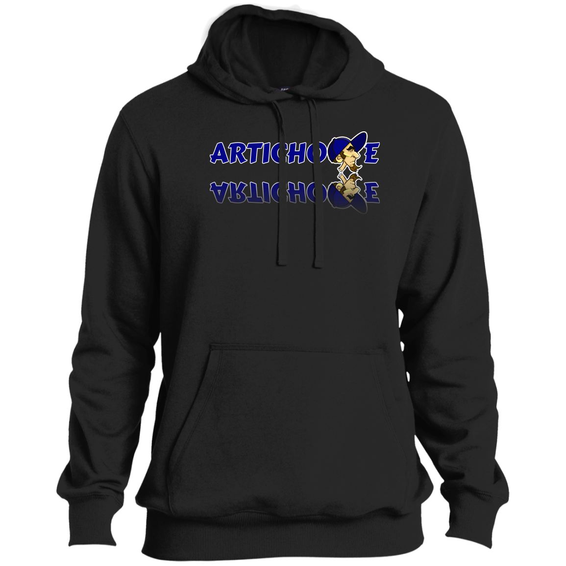 ZZ#20 ArtichokeUSA Characters and Fonts. "Clem" Let’s Create Your Own Design Today. Tall Pullover Hoodie
