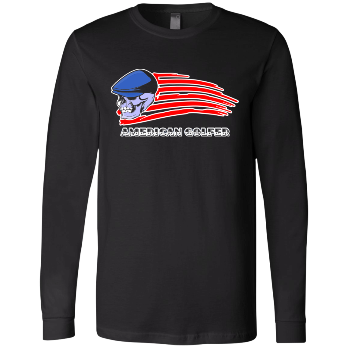 OPG Custom Design #12. Golf America. Male Edition. Jersey Long Sleeve T-Shirt