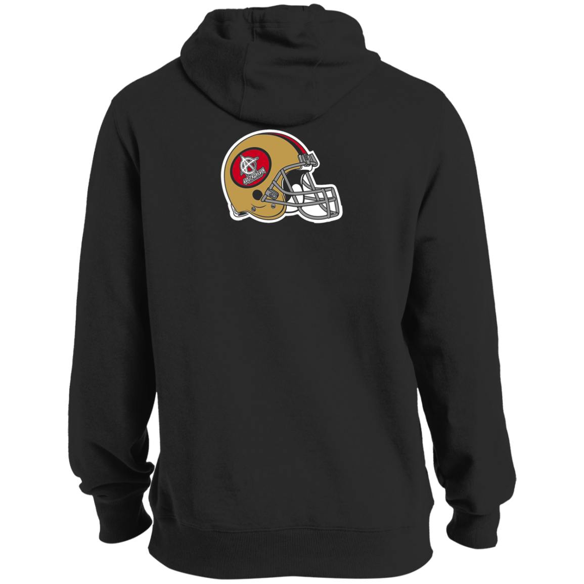 ArtichokeUSA Custom Design #50. 9ers Love. SF 49ers Fan Art. Let's Make Your Own Custom Team Shirt. Ultra Soft Pullover Hoodie