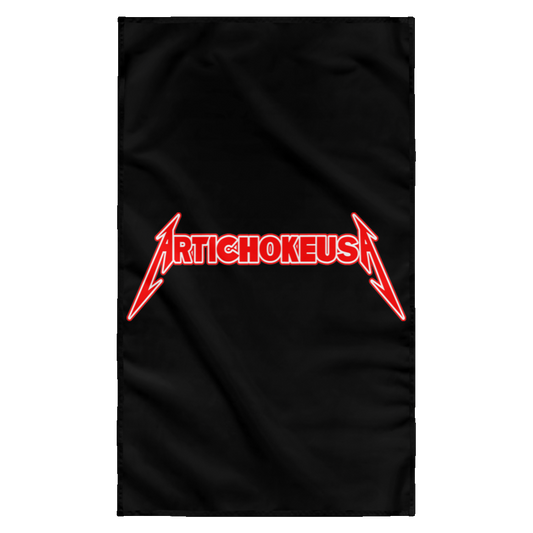 ArtichokeUSA Custom Design. Metallica Style Logo. Let's Make One For Your Project. Wall Flag