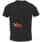 OPG Custom Design #12. American Golfer. Female Edition. Toddler Jersey T-Shirt