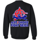 Artichoke Fight Gear Custom Design #2. BJJ MLB Parody v1. Crewneck Sweatshirt