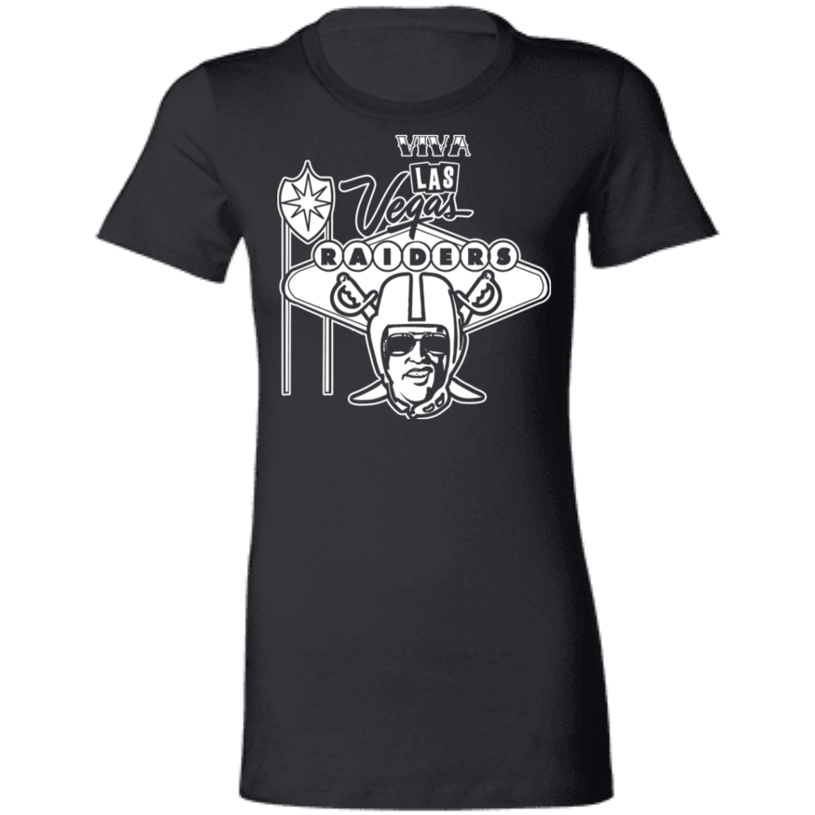 ArtichokeUSA Custom Design. Las Vegas Raiders. Las Vegas / Elvis Presley Parody Fan Art. Let's Create Your Own Team Design Today. Ladies' Favorite T-Shirt