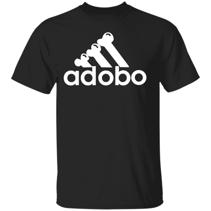ArtichokeUSA Custom Design. Adobo. Adidas Parody. Youth 5.3 oz 100% Cotton T-Shirt
