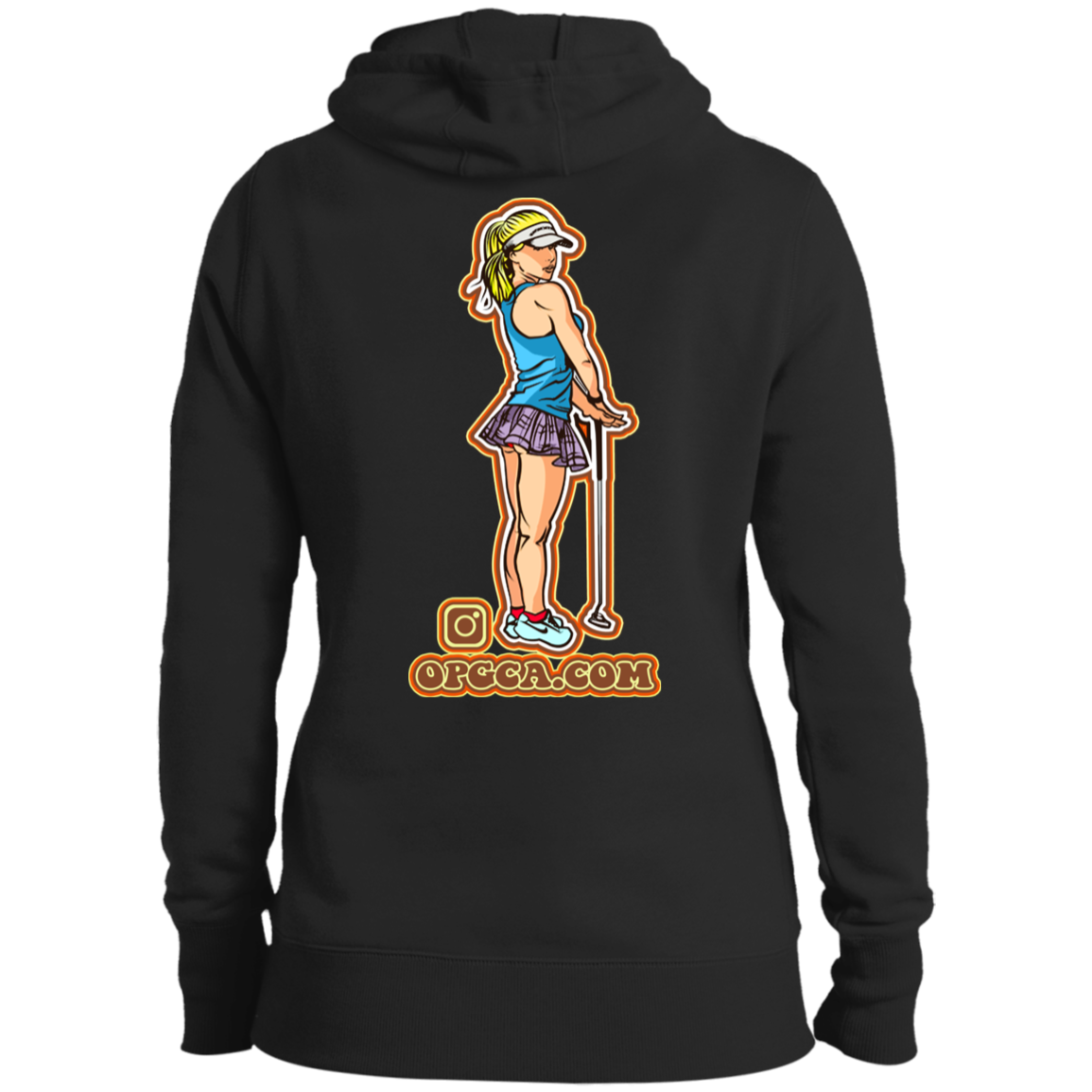 OPG Custom Design #6. Driveristee & Inclusion. Ladies' Hoodie