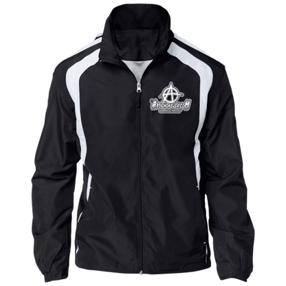 Embroidered Jersey-Lined Jacket