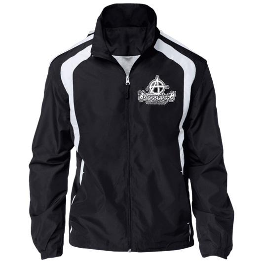 Embroidered Jersey-Lined Jacket
