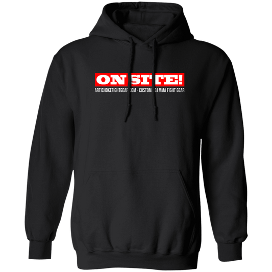 Artichoke Fight Gear Custom Design #14. ON SITE! 50/50 Blend Pullover Hoodie
