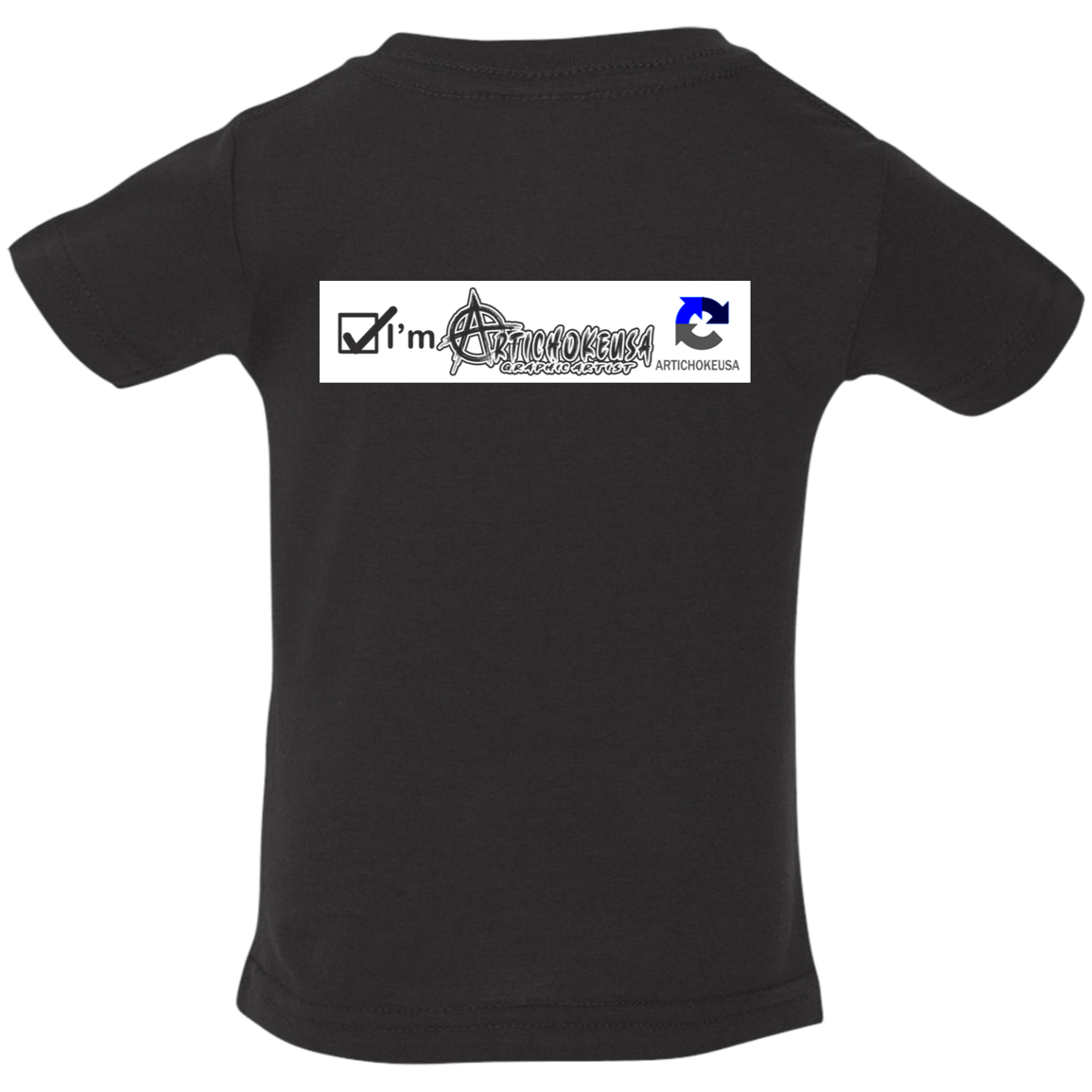 ArtichokeUSA Custom Design. I am a robot. Infant Jersey T-Shirt