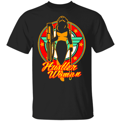 The GHOATS Custom Design #15. Hustler Woman. Youth 5.3 oz 100% Cotton T-Shirt