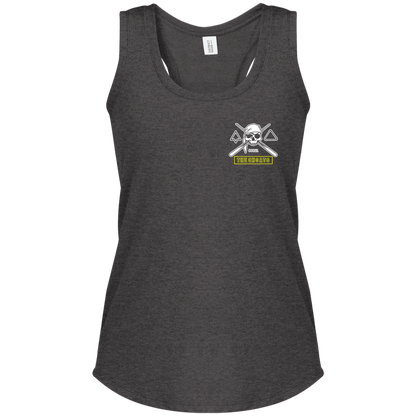 The GHOATS Custom Design. #4 Motorcycle Club Style. Ver 2/2. Ladies' Perfect Tri Racerback Tank