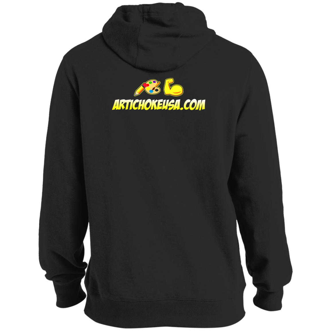 ArtichokeUSA Custom Design. Art Strong. Ultra Soft Pullover Hoodie