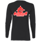 ArtichokeUSA Custom Design. Metallica Style Logo. Let's Make One For Your Project. Ladies' Cotton LS T-Shirt