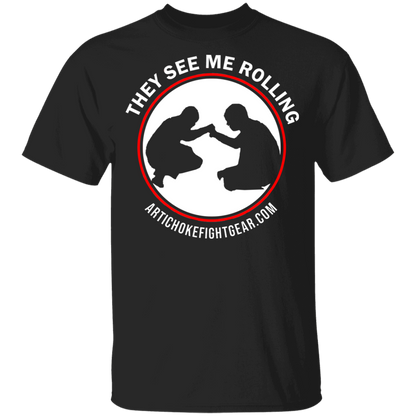 Artichoke Fight Gear Custom Design #16. They See Me Rolling. Youth 100% Cotton T-Shirt
