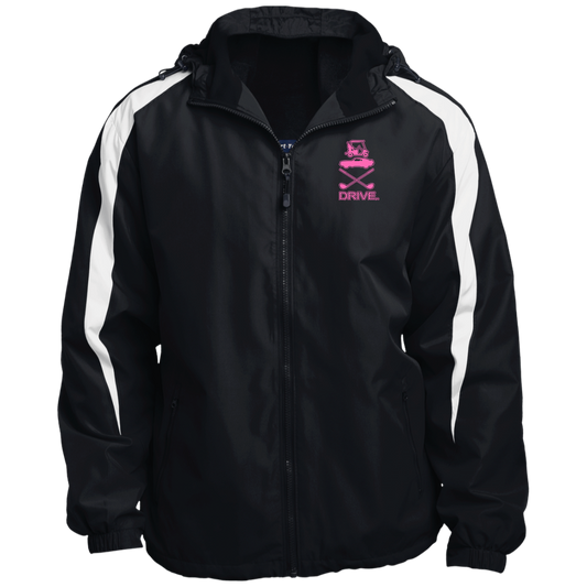 OPG Custom Design #8. Drive. Fleece Lined Colorblock Hooded Jacket