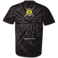 The GHOATS Custom Design #7. Rack Break Run Repeat. Ying Yang. 100% Cotton Tie Dye T-Shirt