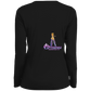 ArtichokeUSA Character and Font design. Let's Create Your Own Team Design Today. Dama de Croma. Ladies' Moisture-Wicking Long Sleeve V-Neck Tee