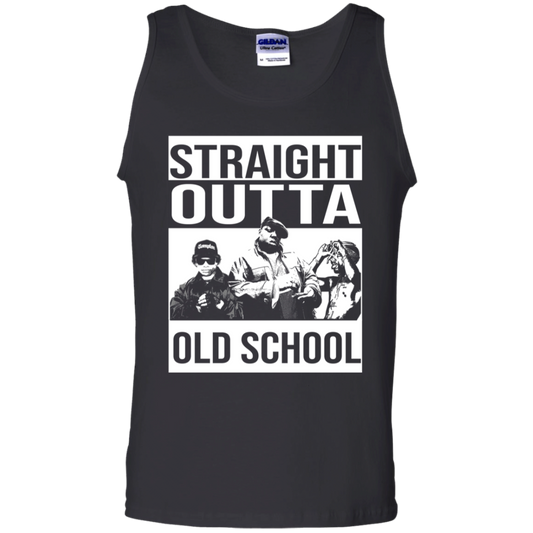 ArtichokeUSA Custom Design. Straight Outta Old School. The GOATs of Rap. Fan Art. 100% Cotton Tank Top