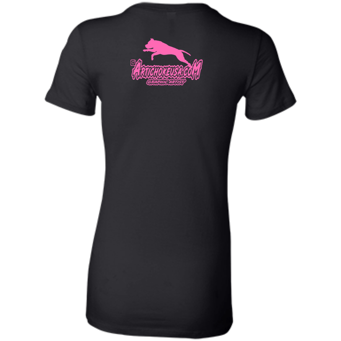 ArtichokeUSA Custom Design. Ruffing the Passer. Pitbull Edition. Female Version. Ladies' Favorite T-Shirt