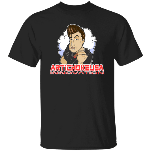 ArtichokeUSA Custom Design. Innovation. Elon Musk Parody Fan Art. 100% Cotton T-Shirt