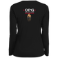 OPG Custom Design #14. Golf California. Ladies' Moisture-Wicking Long Sleeve V-Neck Tee