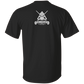 The GHOATS Custom Design #37. Sugar Skull Pool Theme. Basic Cotton T-Shirt