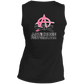 Artichoke Fight Gear Custom Design #11. Hello Fighter. Ladies' Sleeveless V-Neck Performance Tee