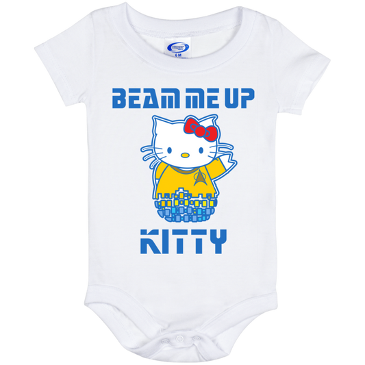 ArtichokeUSA Custom Design. Beam Me Up Kitty. Fan Art / Parody. Baby Onesie 6 Month