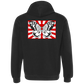 ArtichokeUSA Character and Font design #30. Mothra Fan Art. Gildan Heavyweight Pullover Fleece Sweatshirt