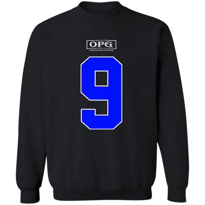 OPG Custom Design #17. Back 9. Crewneck Pullover Sweatshirt