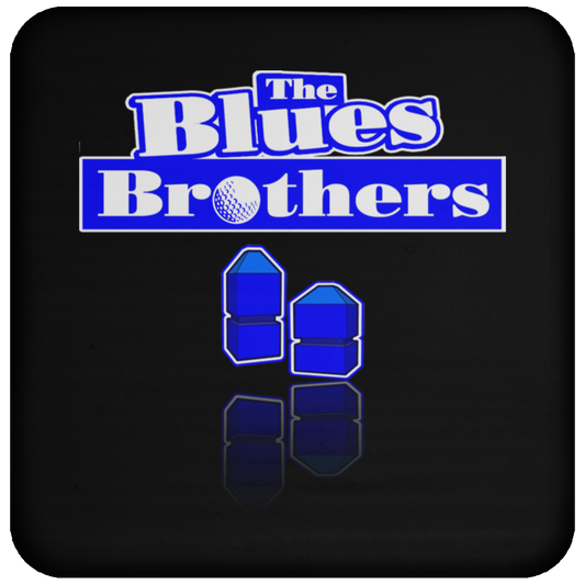 OPG Custom Design #3. Blue Tees Blues Brothers Fan Art. Coaster