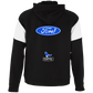 OPG Custom Design #11. Fore! Ford Parody. Youth Athletic Colorblock Fleece Hoodie